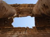 Detail of Columns in the Roman Ruins in Baalbek